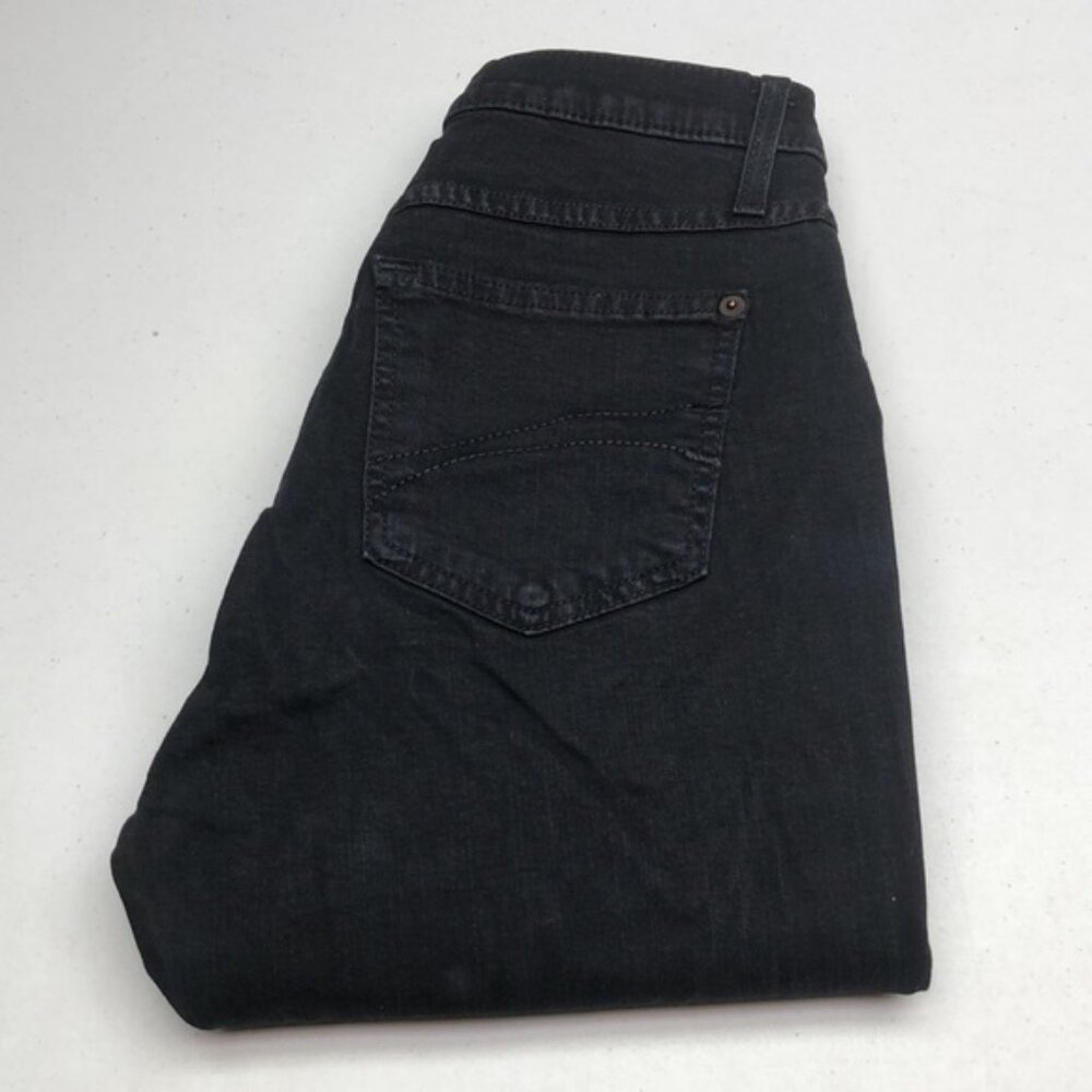 BLACK SECOND YOGA HIGH-RISE STRAIGHT LEG JEANS 2/26x29 ⭐️